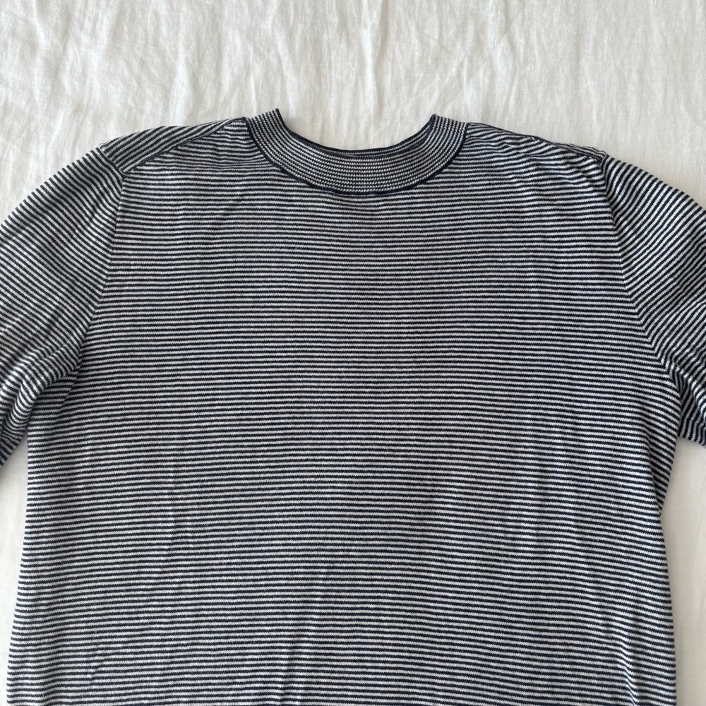 Everlane Striped Lightweight Sweater - Picture 3 of 6